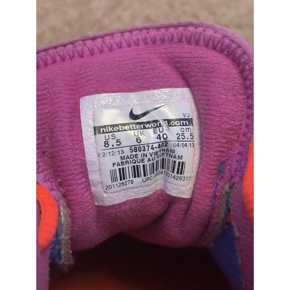 Nike Training Flex TR2 Women's Athletic Running Shoes Pink / Lavender Size 8 - Picture 8 of 8